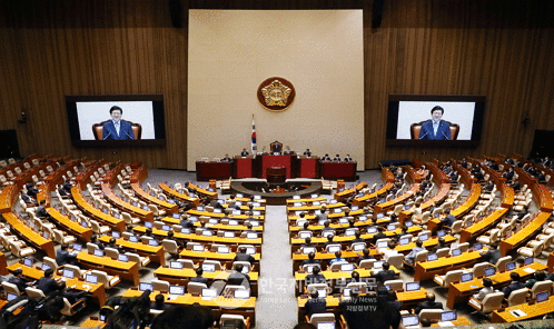 5일 21대국회가 개원되어 박병석 국회의장이 선출됐다.(사진=국회)