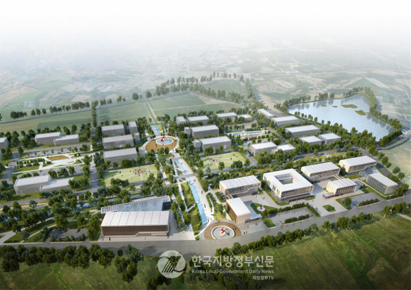 완도 해양바이오산업 연구단지 조감도(사진=완도군)