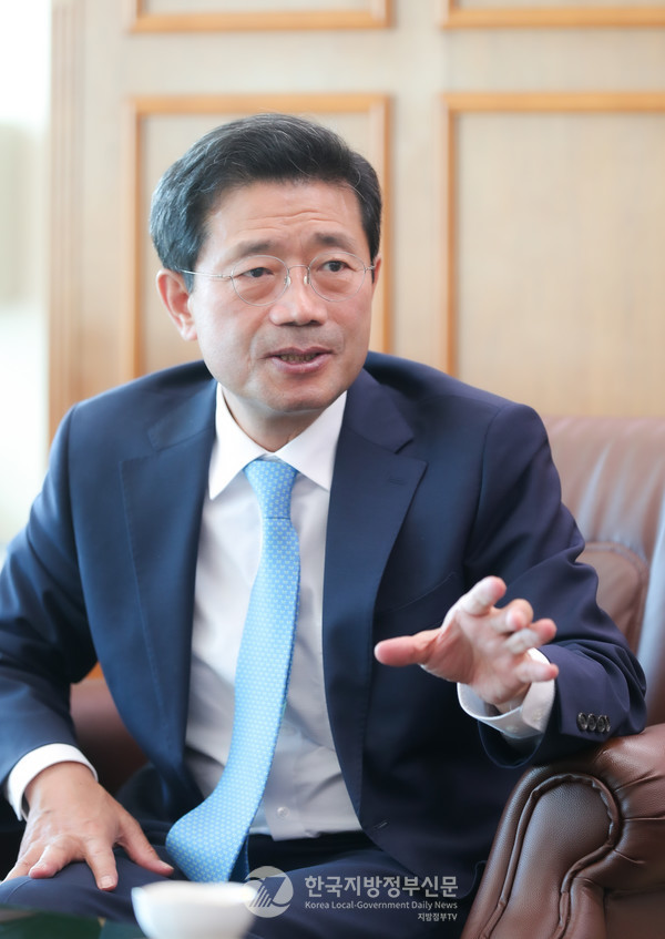 특별대담 정인화 광양시장(사진=조용원 기자)