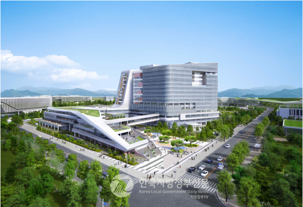 12월 입주 예정인 정부 세종청사 중앙동(사진=행정안전부)