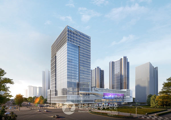 송도 이랜드 컴플렉스 투시도(예정). (사진=인천시청)