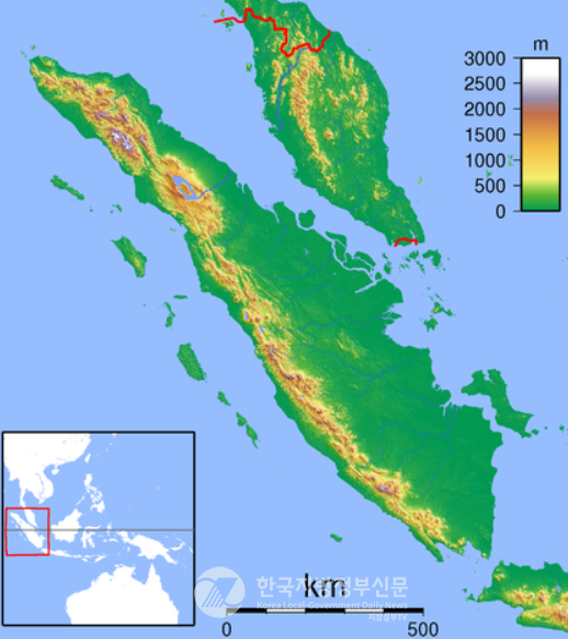 김관영 전북지사가 이번 방문하는 인도네시아 수마트라주는 세계에서 6번째로 큰 섬이며 지하자원이 풍부한 지역이다.(사진=인도네시아 홈페이지)