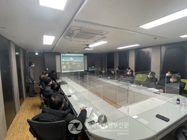 강남구가 25개 자치구 최초로 올해부터 월 2회 공사장 안전교육을 실시한다. (사진=강남구청) 