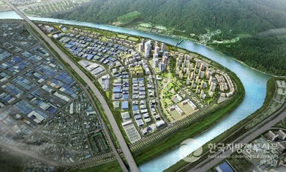 금호워터폴리스 조감도/사진=대구도시공사