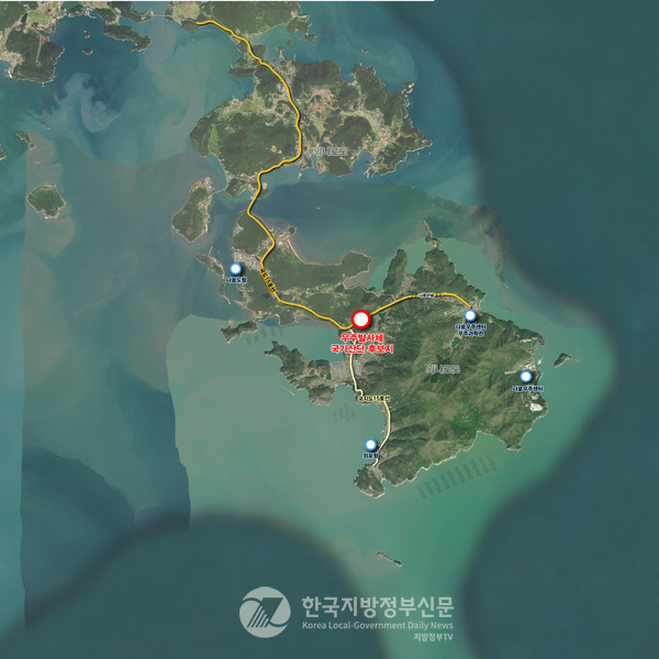 고흥 우주발사체국가산업단지 위치도(사진=전남도청)