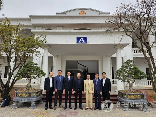 경북 고령군은 지난 12~15일 베트남 하이즈엉시(시장 짠호당)를 방문했다/사진=고령군