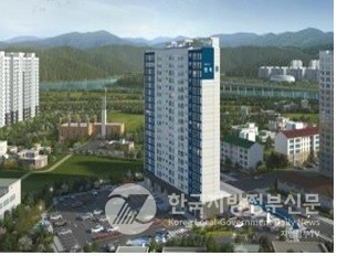 영월 덕포지구 공공임대주택 조감도/사진=강원도