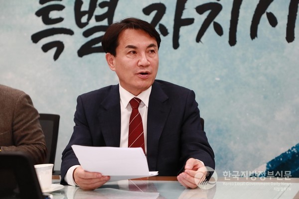 김진태 강원도지사/사진=강원도