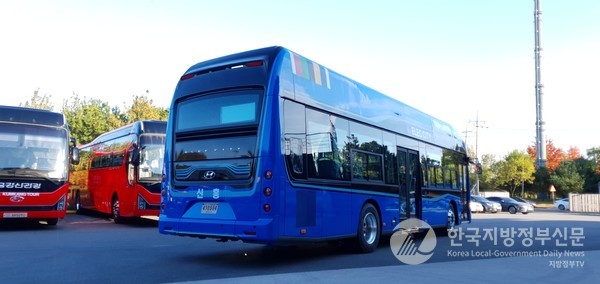 친환경 수소전기 버스/사진=대구시