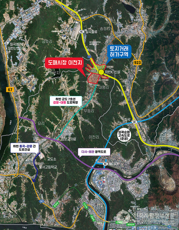 이전지 상세도/사진=대구시