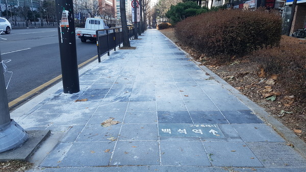 대형보도블록 보행로 (사진=고양시청)