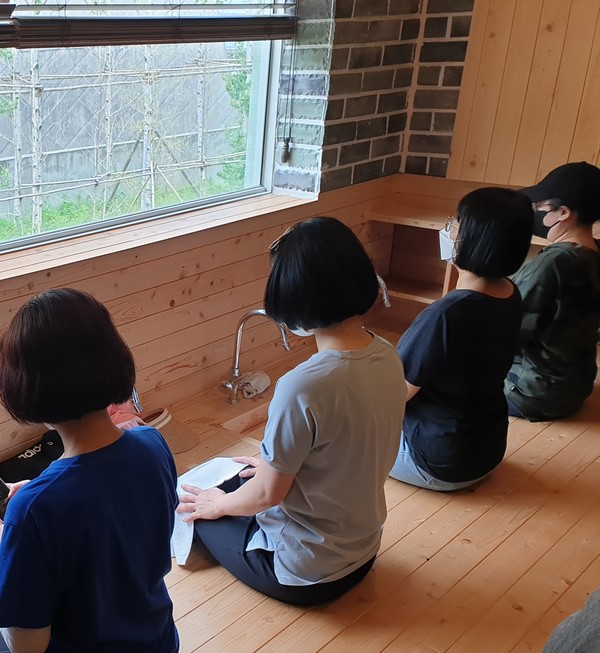 족욕 모습 (사진=서울시청)