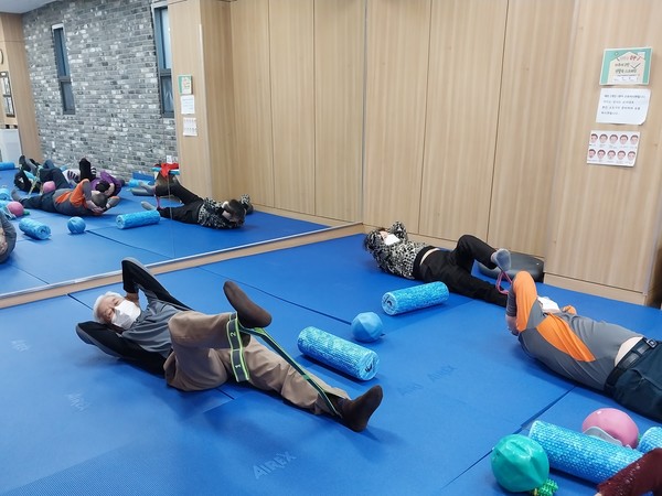 암환자 재활 프로그램 모습 (사진=노원구청)