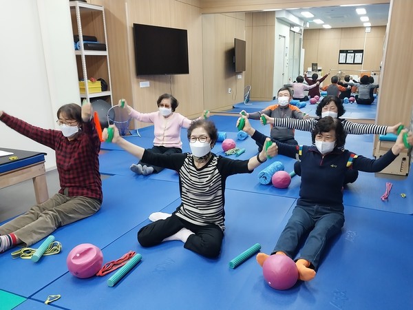 암환자 재활 프로그램 모습 (사진=노원구청)