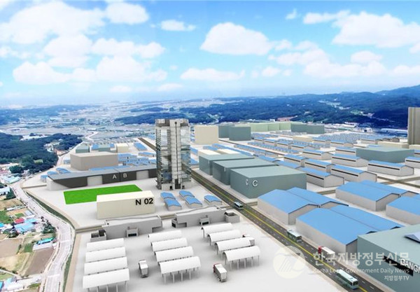 강릉시 천연물 바이오 국가산업단지 후보지 조감도/사진=강릉시