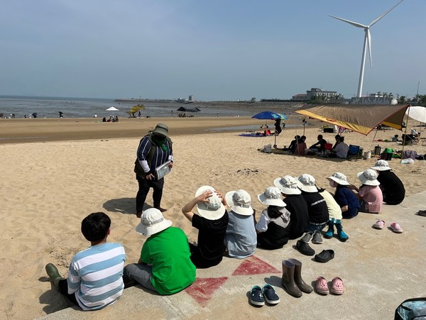해양환경보전교육 모습 (사진=경기도청)