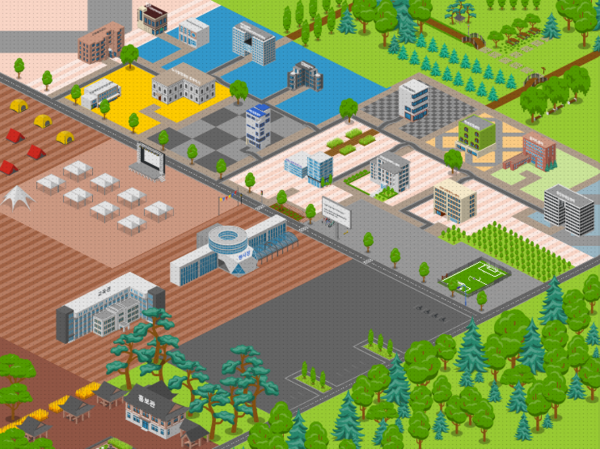 고용노동복지 트리플 메타타운 화면 (자료=고양시청)