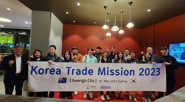 광주시는 올 하반기에는 베트남과 태국 등지에 10개기업을 파견해 동남아 시장개척단을 운영할 계획이다. 해외시장 개척단 모습 (사진=광주시청)