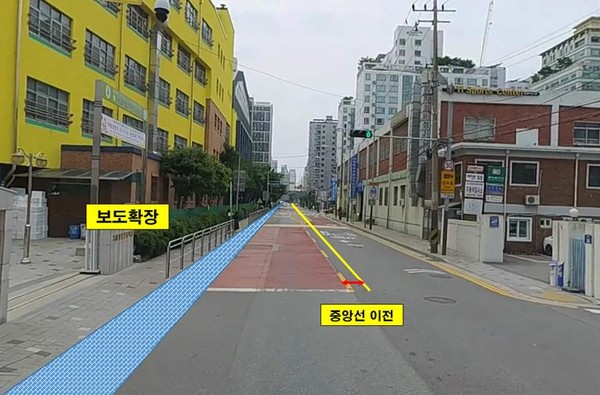 문래로 도로다이어트 조성(안) (자료=영등포구청)