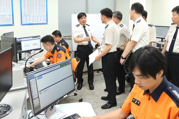 119상황요원 교육훈련센터 모습 (사진=경기도소방재난본부)