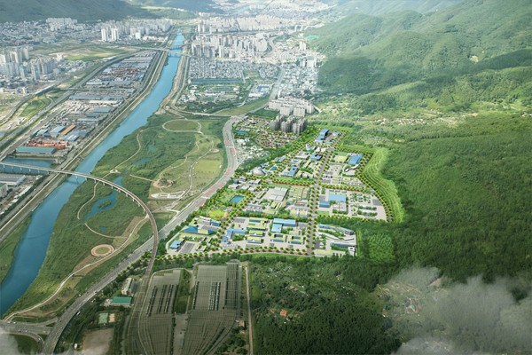 양산가산일반산업단지 조감도 (자료=경남도청)