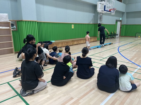  '느린 학습자 체육 프로그램' 모습 (사진=세종시장애인협의회)