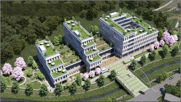 서울 서초구(구청장 전성수)는 ‘서초형 복합복지타운’ 건립을 위한 신원동 일대 개발제한구역 관리계획 변경(안)이 국토교통부 제8회 중앙도시계획위원회 심의를 모두 통과했다고 1일 밝혔다. 서초형 복합복지타운 조감도 (자료=서초구)