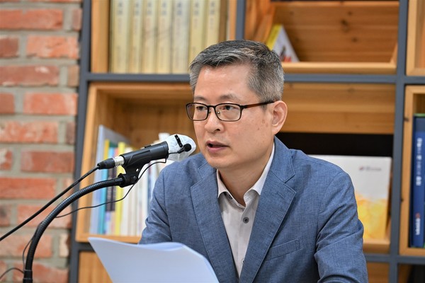 김범수 정책관은 “실효성 있는 홍보 방안을 발굴·추진해 유관순상이 대한민국 최고의 영예로운 여성상으로서 위상과 입지를 더욱 강화할 수 있도록 최선을 다할 것”이라고 말했다. (사진=충남도)