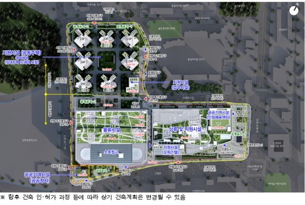 배치도 (자료=서울시)