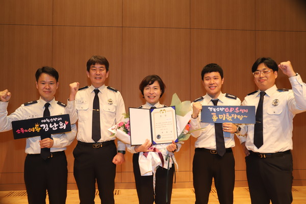 경상북도 소방본부는 10월 31일 중앙소방학교에서 개최된 ‘제35회 119소방정책 콘퍼런스 발표대회’에서 전국 1위인 대상(대통령상)을 수상했다고 1일 밝혔다. (사진=경북도)