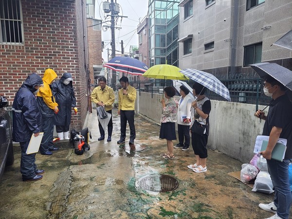 중랑구(구청장 류경기)가 4월 15일부터 추진해온 여름철 풍수해 종합대책 기간을 이달 15일 마무리했다. (사진=중랑구)