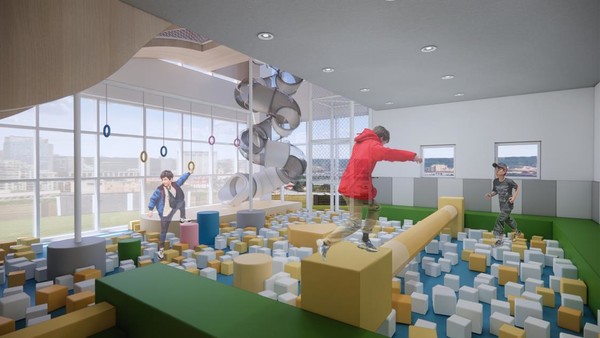 1년 반 만에 이용자 10만 명을 돌파하며 아이들과 양육자들에게 큰 인기를 얻고 있는 ‘서울형 키즈카페’를 올해 더 많은 곳에서, 더 많은 아이들이 이용할 수 있게 된다. 강서 거점형 키움센터 결합형 시립 화곡점 모습 (사진=서울시)