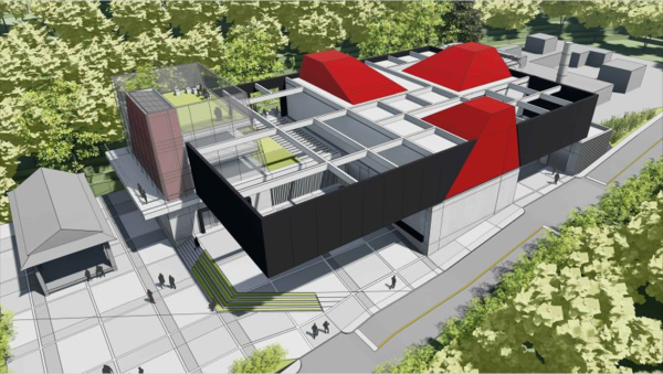 고밀화, 고층화, 지하화 등 날로 복잡해지는 도심 건축물의 변화를 반영한 화재진압 원리를 이해하고, 실제 화재 발생 시 효율적으로 대응할 수 있는 숙련된 소방관 양성에 필요한 ‘실화재 훈련장’이 조성된다. 훈련장 조감도 (자료=서울시)