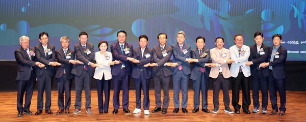 기념식에는 강도형 해양수산부장관, 이철우 경상북도지사, 이강덕 포항시장, 관계기관·단체, 기업, 학계 전문가 등 500여 명이 참석했다. (사진=경북도)