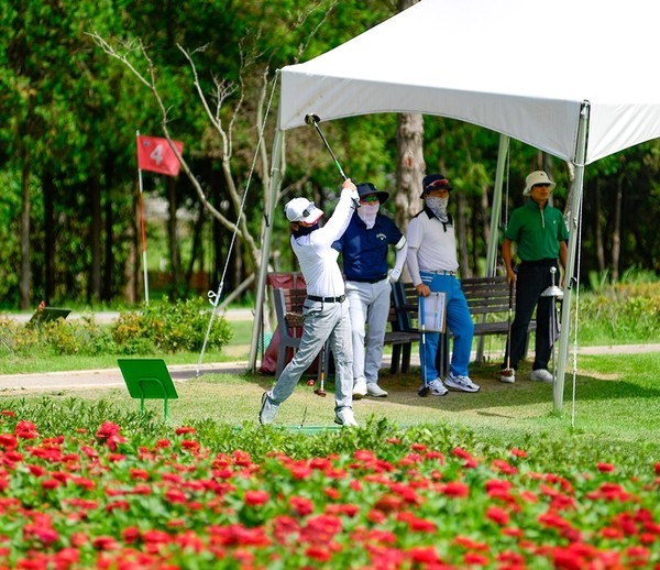 2024 화천 산천어 전국 파크골프 페스티벌 결선 경기가 화천군 하남면 산천어 파크골프장에서 진행되고 있다. (사진=화천군)