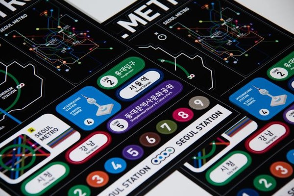 지하철 노선도 디자인 (자료=서울시)
