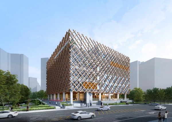 서울시는 4일(월) 서북권 첫 시립도서관인 김병주도서관의 착공식을 개최했다. (자료=서울시)