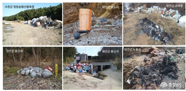 충남도는 침적 해양쓰레기 제로(0)화와 관련 효율적인 사업 추진을 위한 ‘침적 해양쓰레기 분포지도’ 제작을 완료하고, 국비 확보에 나섰다. (자료=충남도청)