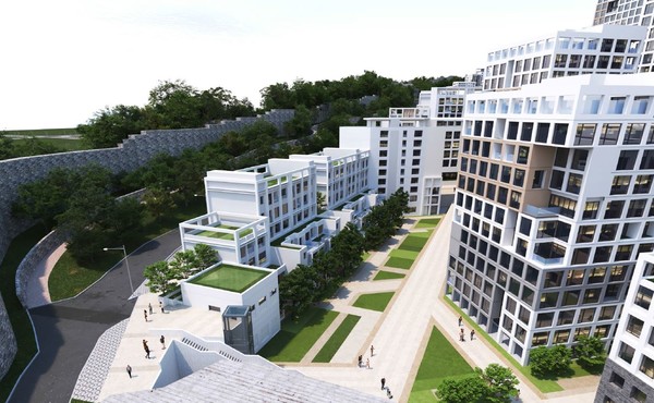 창신동 23-2․숭인동 56-4 일대(10.5만㎡) 지역은 지난해 7월 신속통합기획이 확정돼 2천여 가구를 조성할 계획이다. (자료=서울시청)