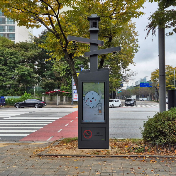 연수구는 전국 최초로 AI(인공지능) 기반 간접흡연방지시스템 구축 사업을 완료하고 지난 11일부터 운영에 들어갔다. (사진=김미숙 기자/인천 연수구청)