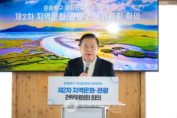 이날 참석한 우동기 대통령직속 지방시대위원장은 “3대특구(문화, 교육, 기회발전)를 지정받은 순천시는 노관규 시장의 비전과 성공할 줄 아는 공무원들의 창의성을 바탕으로 이룬 모범적인 사례”라고 높이 평가했다(사진=조용원 기자)