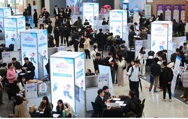 유정복 인천광역시장이 “일자리는 지역 경제 성장과 시민의 삶의 질 향상에 직결되는 민선 8기 시정의 핵심 과제이므로, 2025년에도 모든 세대가 체감할 수 있는 양질의 일자리 창출과 고용 안정에 총력을 다하겠다”라고 강조하며, 5대 분야 일자리에 1조 3,194억 투입해 민선 8기 일자리 목표 60만 개 달성을 앞당기겠다는 뜻을 전했다. (사진=김미숙 기자/인천시청)