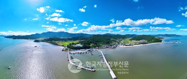 이곳 보성군 회천면 율포관광지에 미래형 해양레저의 모델이 탄생될 예정이다.(사진=조용원 기자/보성군청)