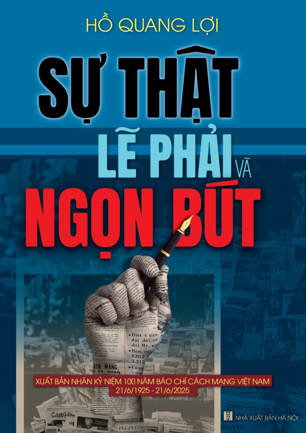 베트남 최고의 저널리스트로 평가받고 있는 호꽝러이의 신간 '진실, 정의와 정론(正論)'(사진. 표지)은 화려하거나 과시적이지 않지만 저자의 심성대로 차분하고 예리하면서 용기와 진심을 담아 쓴 책이다.(사진=정양기 기자/안경환 총장)