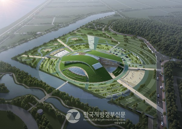 2026년 착공 예정인 국립마한역사문화센터(조감도)는 역사문화의 고장 영암의 정체성을 대변해줄 것으로 전망된다(사진=조용원 기자/영암군청)