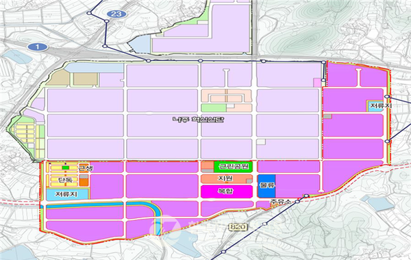 국내 유일의 '대한민국 에너지 특화 국가산단' 조성사업이 3일 정부의 승인 고시에 따라 전남 나주시 왕곡면 덕산리 일원 124만㎡(약 38만평) 부지에 총 3,519억원을 투입해 2025년부터 2032년까지 8년간 추진된다.(사진=조용원 기자/나주시청)