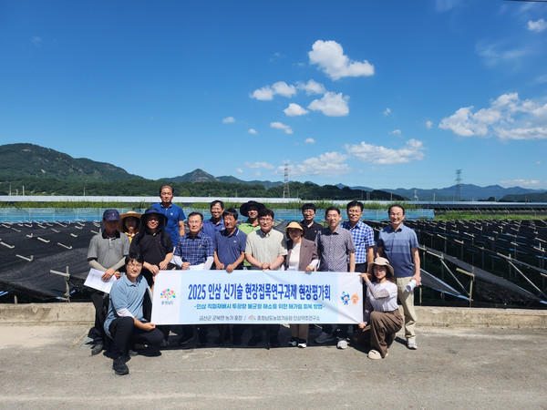 개선형 해가림시설은 최근 국내 여름 평균 온도가 25.6℃로 사상 최고치를 기록하며, 직사광선에 의한 인삼 잎 화상·생육 부조화가 빈발하는 상황에서 획기적인 해법으로 평가된다. (사진=이상금 기자/충남도청)