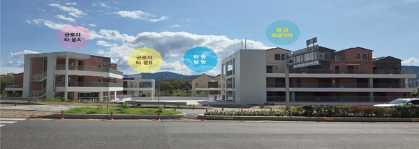 경남 하동군(군수 하승철)이 ‘거주→정착’로 연결하는 혁신적 인구정책으로, 전국 지방정부 처음으로 입주 기간 실질적 임대료 부담을 사실상 ‘0원’으로 만든 ‘정착형 0원 임대주택’을 내놓았다. (사진=김기문 기자/하동군청)